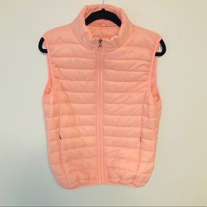 Pink Puffer Vest - Ultra Light Weight